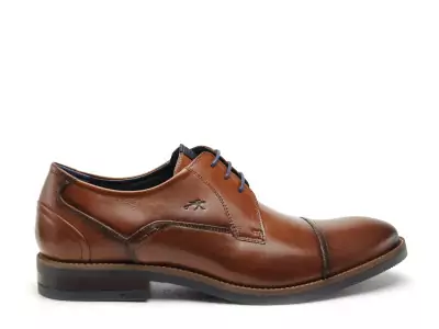 F1630 Marron Chaussures de Ville Homme