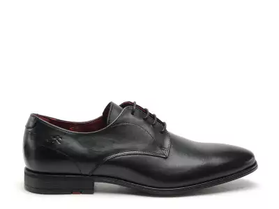 F0842 Noir Chaussures de Ville Homme