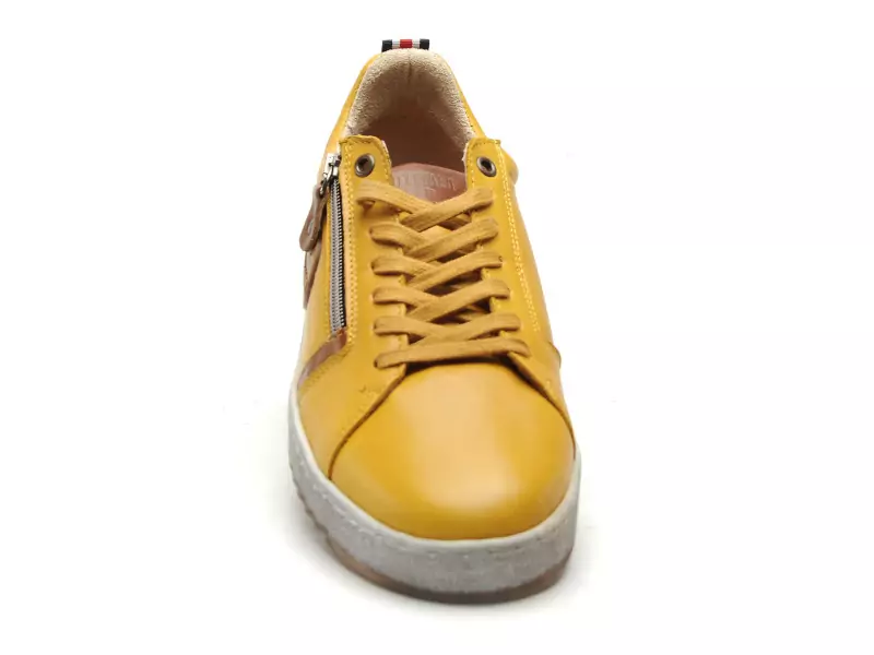 Cotemer CUSSIK Jaune Baskets Basses Homme