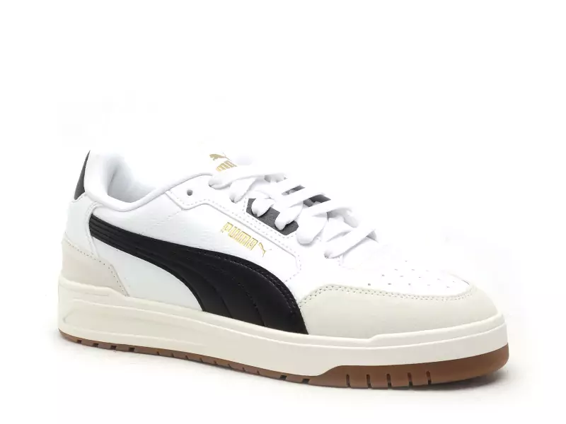 Puma SHUFFLE DOWNTOWN OG Blanc Baskets Basses Homme