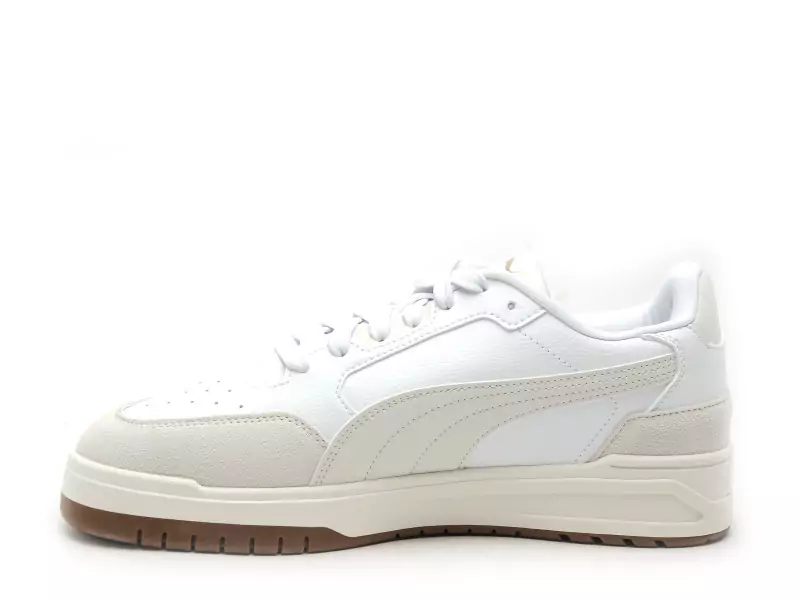 Puma SHUFFLE DOWNTOWN OG Blanc Baskets Basses Homme