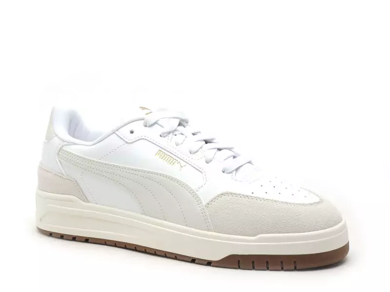 Puma SHUFFLE DOWNTOWN OG Blanc Baskets Basses Homme