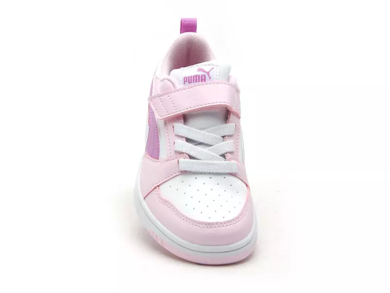 Puma PUMAREBOUNDV6 LOCOME Blanc Baskets Basses Fille