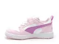 Puma PUMAREBOUNDV6 LOCOME Blanc Baskets Basses Fille