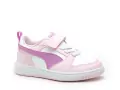 Puma PUMAREBOUNDV6 LOCOME Blanc Baskets Basses Fille