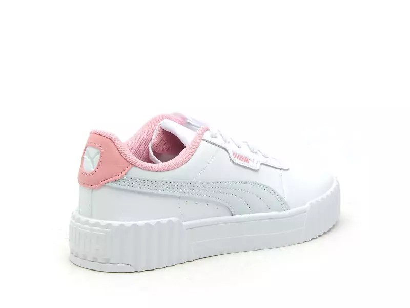 Puma CARINA3.0 PS JR Blanc Baskets Basses Fille