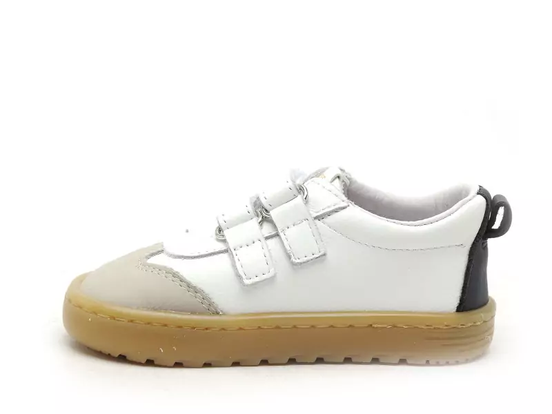 Blanditos Barefoot LISBOA Blanc Baskets Basses Garçon