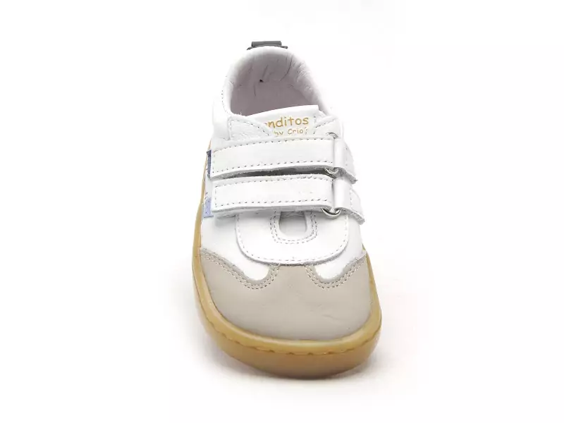 Blanditos Barefoot LISBOA Blanc Baskets Basses Garçon