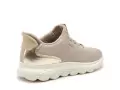 Geox D SPHERICA PLUS D557MA Beige Baskets Basses Femme