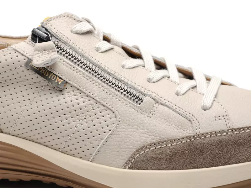 Mephisto 6775P5145102 SACCO Beige Baskets Basses Homme