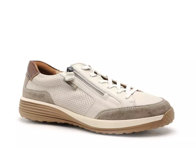 Mephisto 6775P5145102 SACCO Beige Baskets Basses Homme