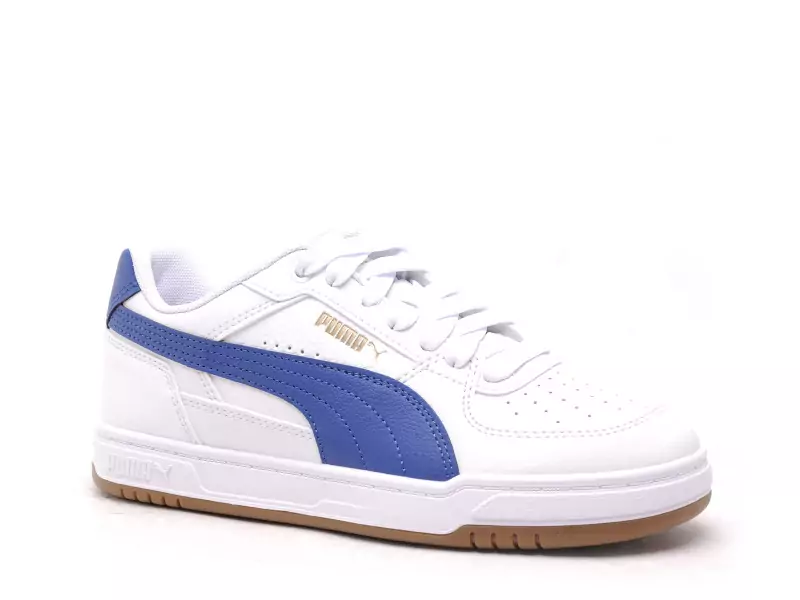 Puma PUMACAVEN3JR Blanc Baskets Basses Garçon