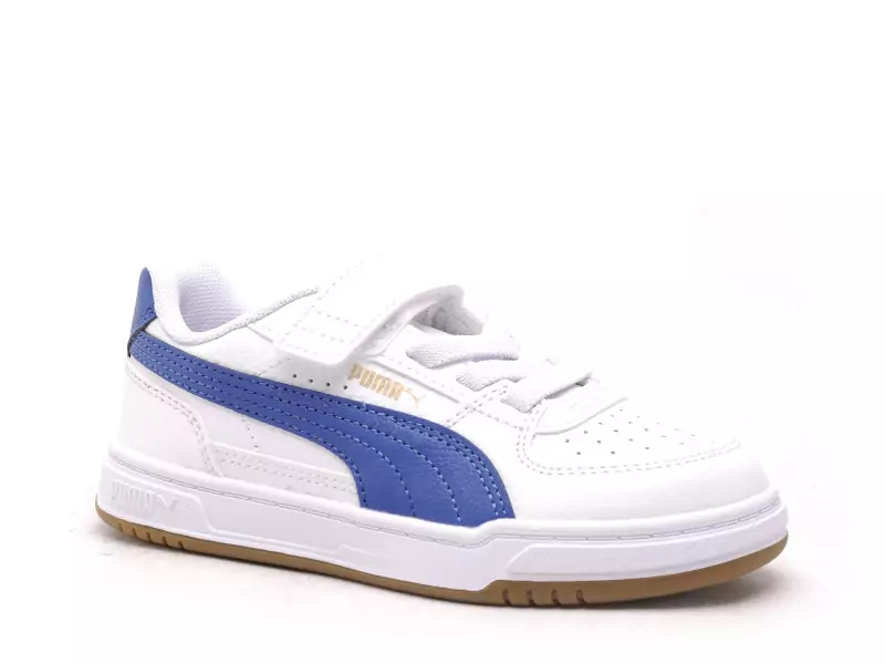 Puma PUMACAVEN3ACPS Blanc Baskets Basses Garçon