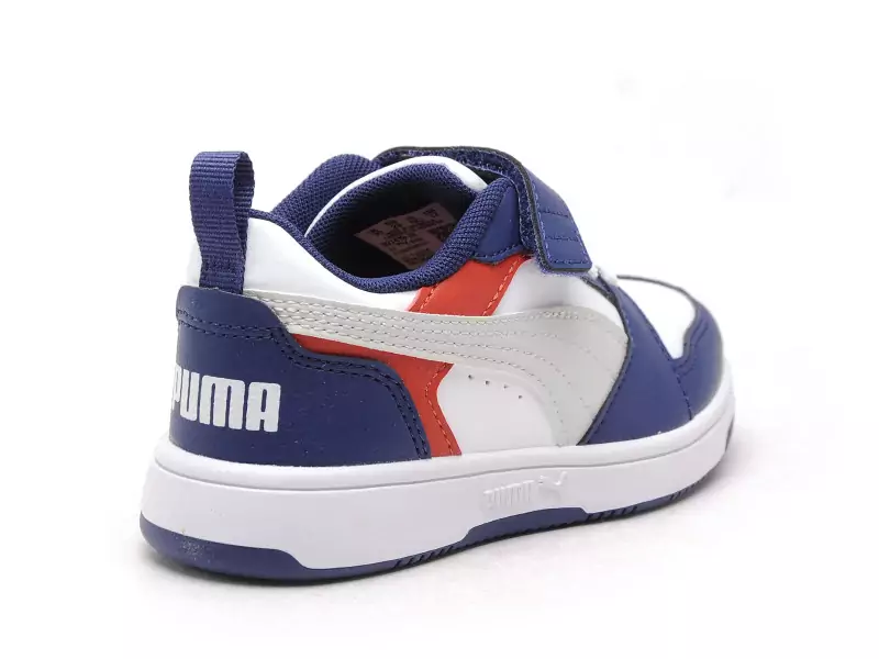 Puma PUMAREBOUND V6LOACPS Blanc Baskets Basses Garçon