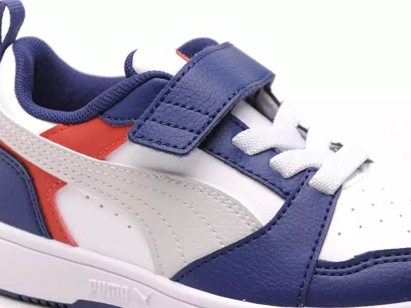 Puma PUMAREBOUND V6LOACPS Blanc Baskets Basses Garçon