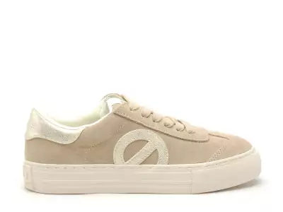 ARCADE TOE SIDE Beige Baskets Basses Femme