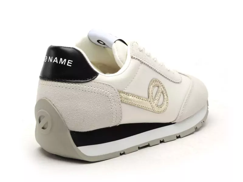 No Name CITY RUN JOGGER Blanc Baskets Basses Femme