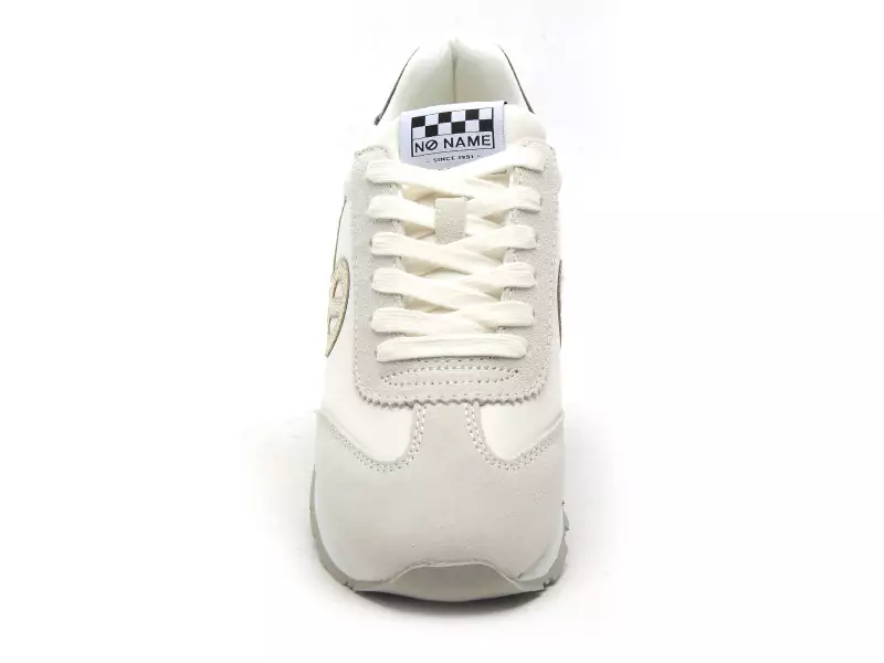 No Name CITY RUN JOGGER Blanc Baskets Basses Femme