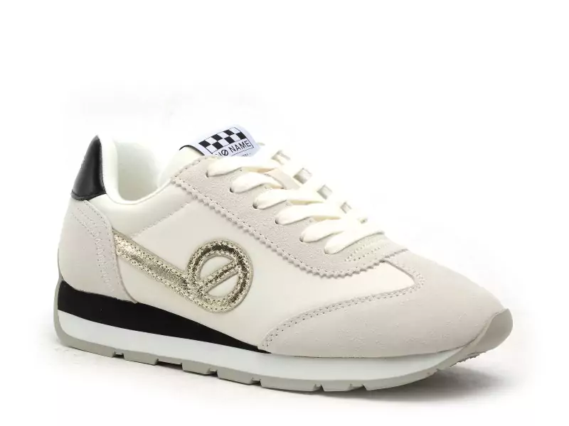 No Name CITY RUN JOGGER Blanc Baskets Basses Femme