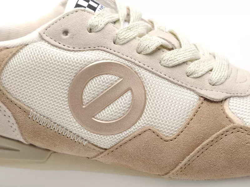 No Name TOVA RUNNER Beige Baskets Basses Femme