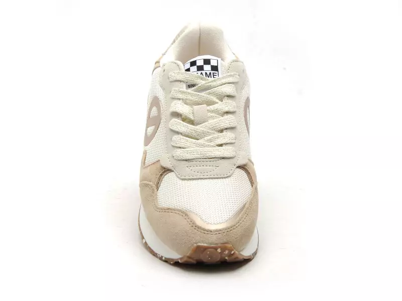 No Name TOVA RUNNER Beige Baskets Basses Femme