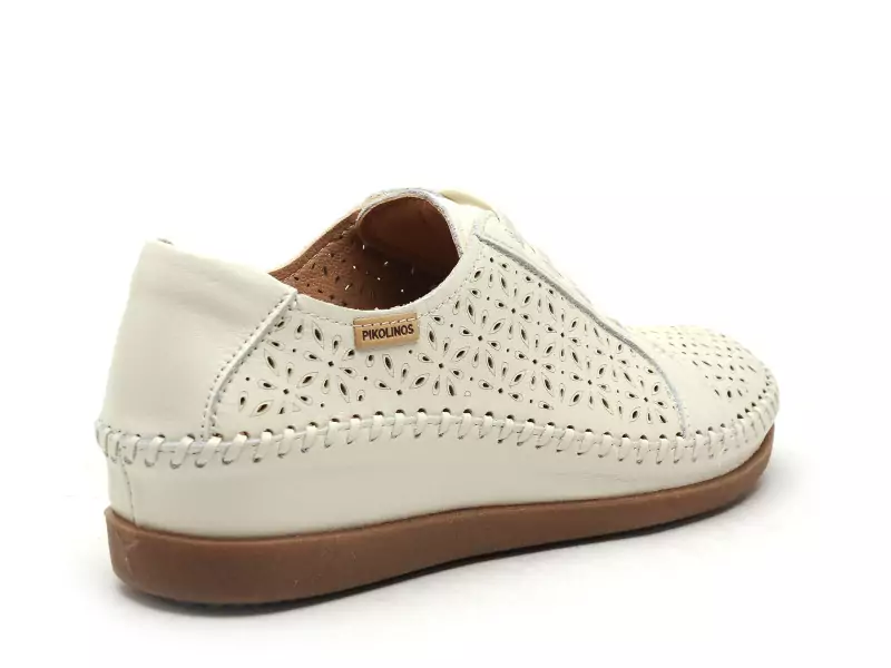 Pikolinos CADAQUES W8K4890 Blanc Derbies Femme