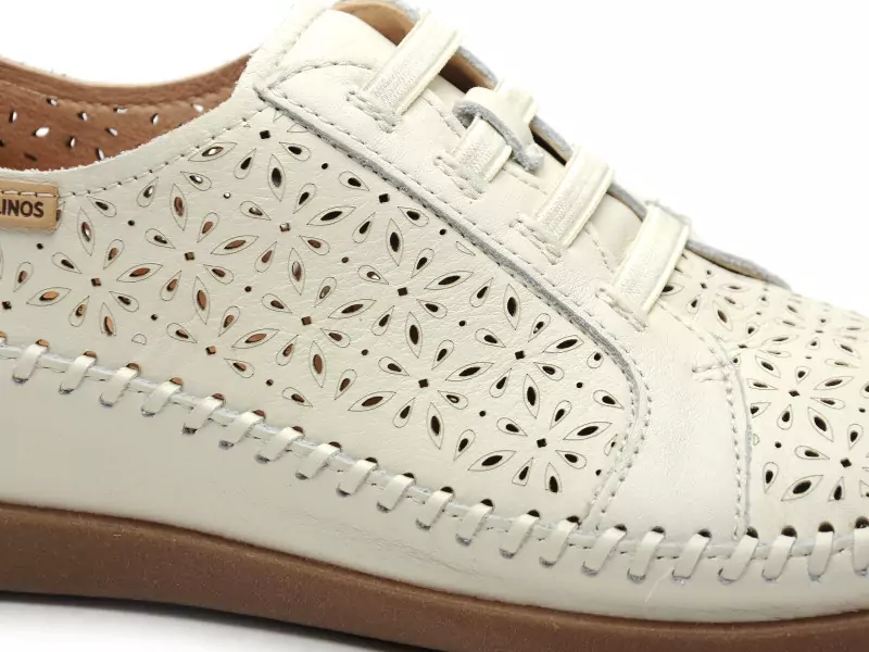 Pikolinos CADAQUES W8K4890 Blanc Derbies Femme