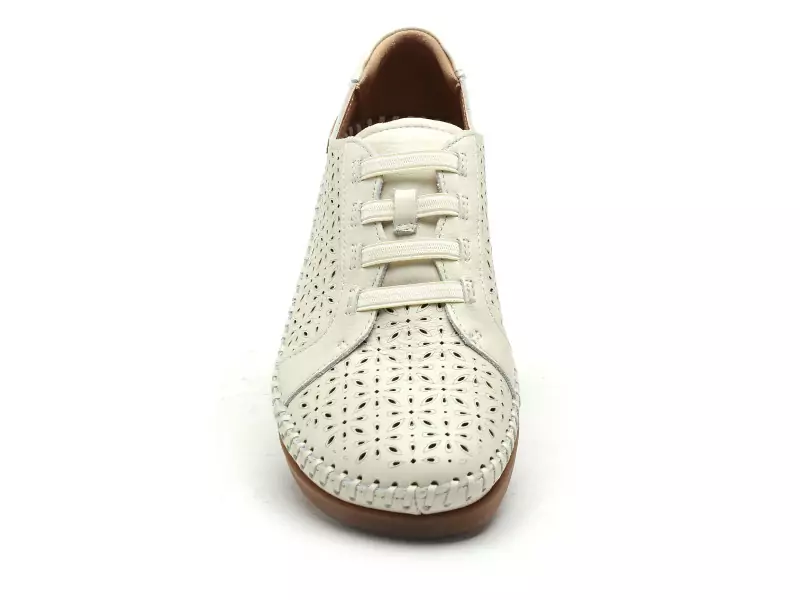 Pikolinos CADAQUES W8K4890 Blanc Derbies Femme