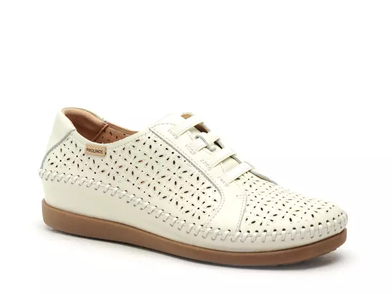 Pikolinos CADAQUES W8K4890 Blanc Derbies Femme