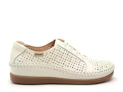 CADAQUES W8K4890 Blanc Derbies Femme