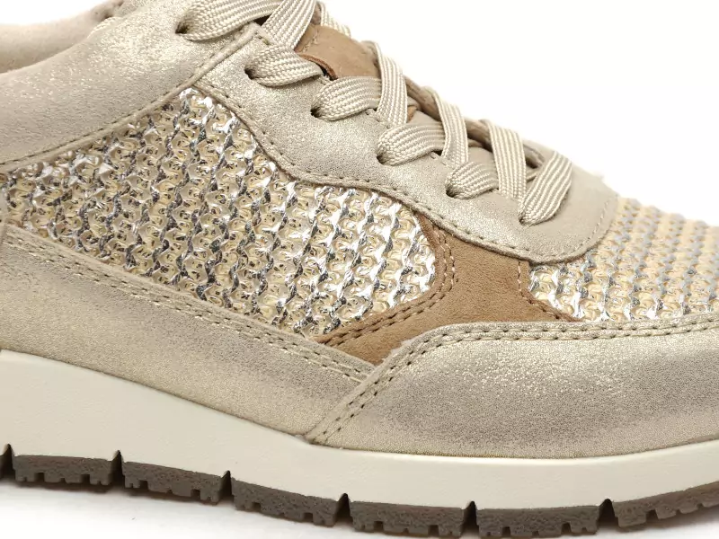 Tamaris 23748 46 Beige Baskets Basses Femme