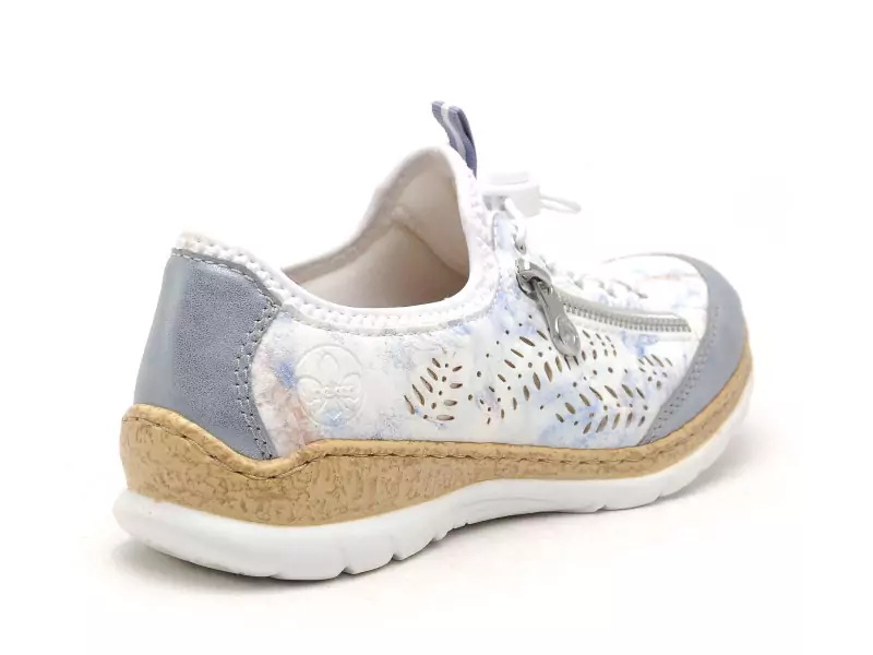 Rieker N42K6 Blanc Derbies Femme