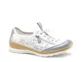 Rieker N42K6 Blanc Derbies Femme