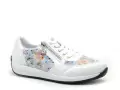 Rieker N1112 Blanc Baskets Basses Femme