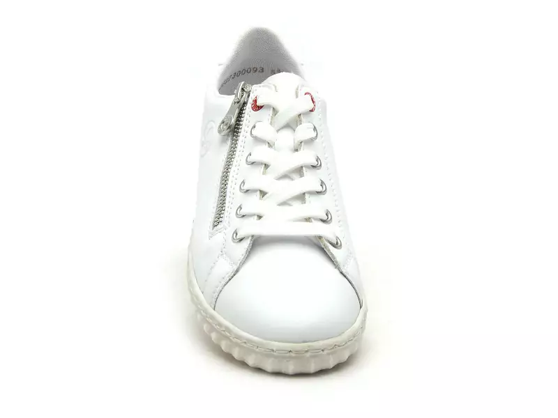 Rieker N0900 Blanc Baskets Basses Femme