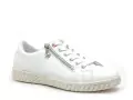 Rieker N0900 Blanc Baskets Basses Femme