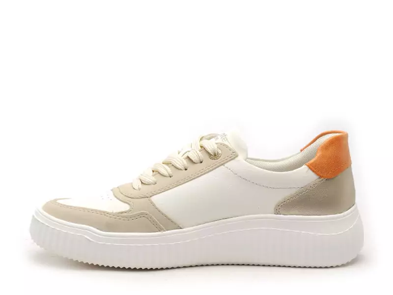 Remonte D3E05 Beige Baskets Basses Femme