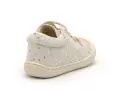 Naturino 0Q06 NATURINO COCOON BEBE SUEDE GLITTER FLOWER Argent Bébé Fille
