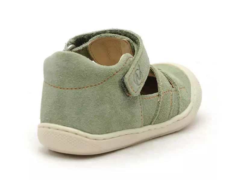 Naturino 3F76 NATURINO COCOON BEBE SUEDE Kaki Bébé Garçon
