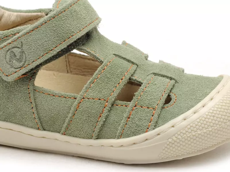 Naturino 3F76 NATURINO COCOON BEBE SUEDE Kaki Bébé Garçon