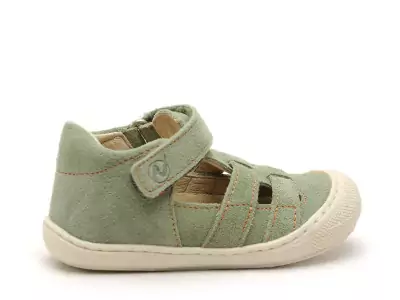 3F76 NATURINO COCOON BEBE SUEDE Kaki Bébé Garçon