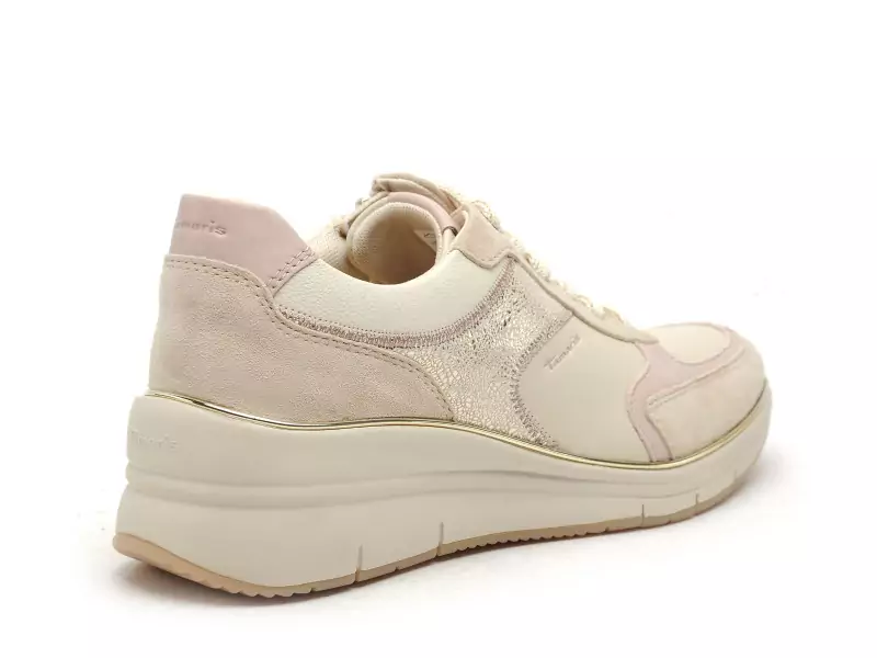 Tamaris 23764 43 Beige Baskets Basses Femme