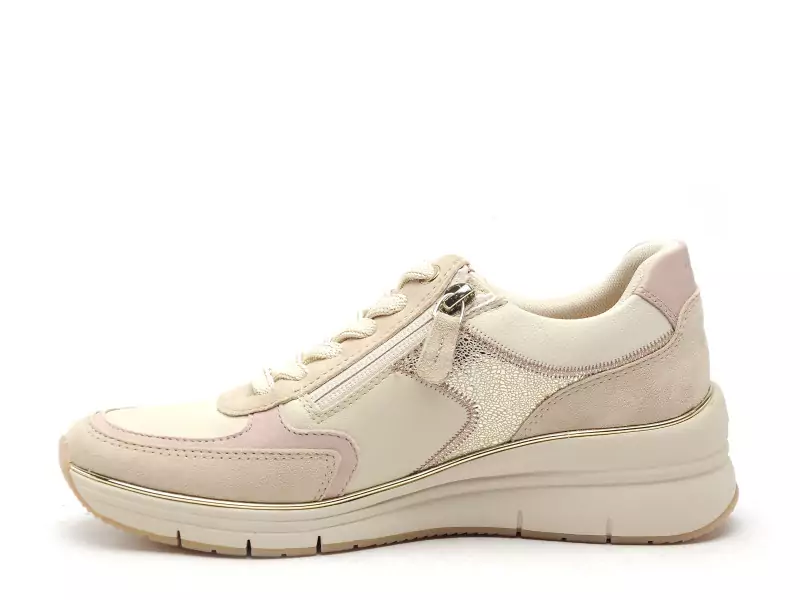 Tamaris 23764 43 Beige Baskets Basses Femme