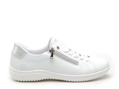 D1E03 Blanc Baskets Basses Femme