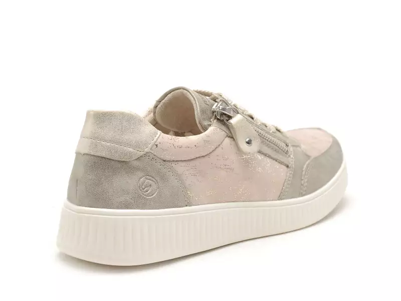 Remonte D2E05 Beige Baskets Basses Femme