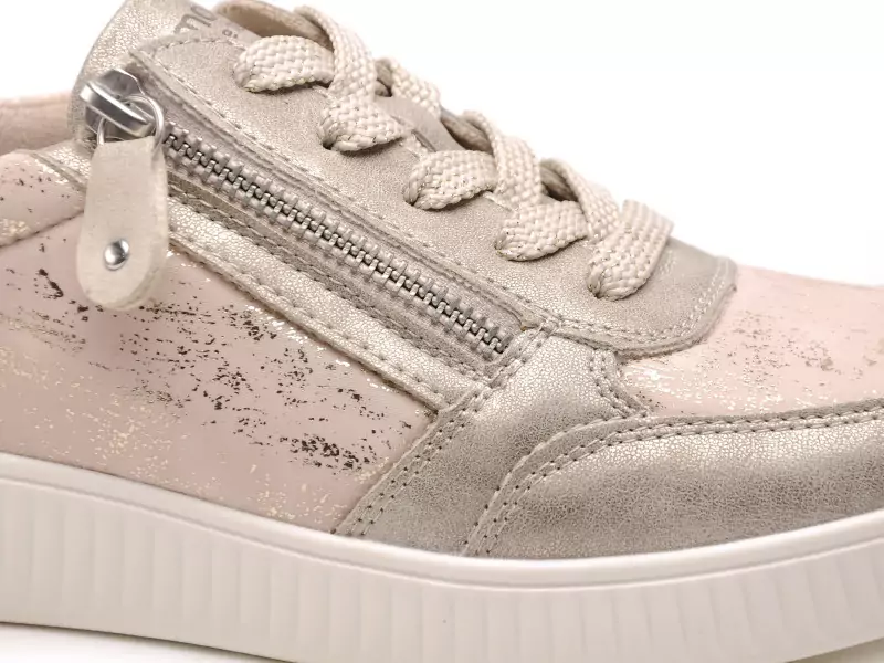 Remonte D2E05 Beige Baskets Basses Femme