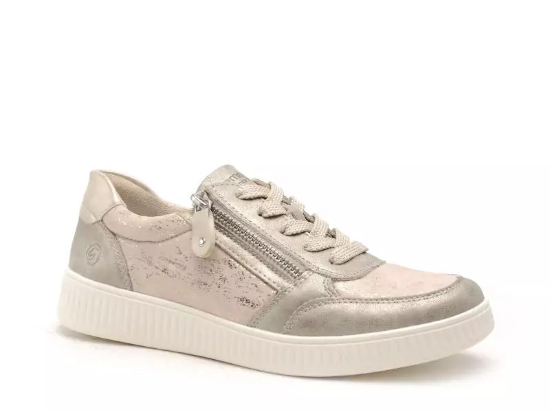 Remonte D2E05 Beige Baskets Basses Femme