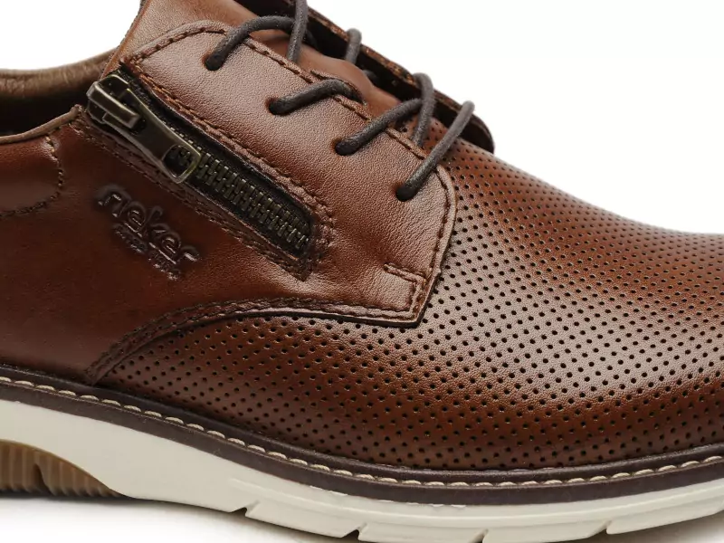 Rieker 14412 Marron Chaussures de Ville Homme
