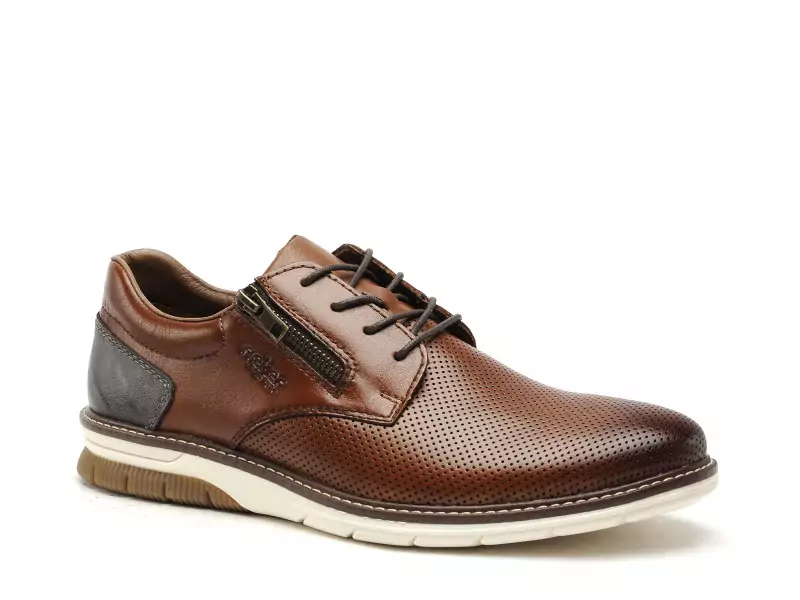 Rieker 14412 Marron Chaussures de Ville Homme