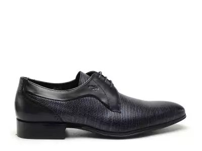 8963 Bleu Chaussures de Ville Homme